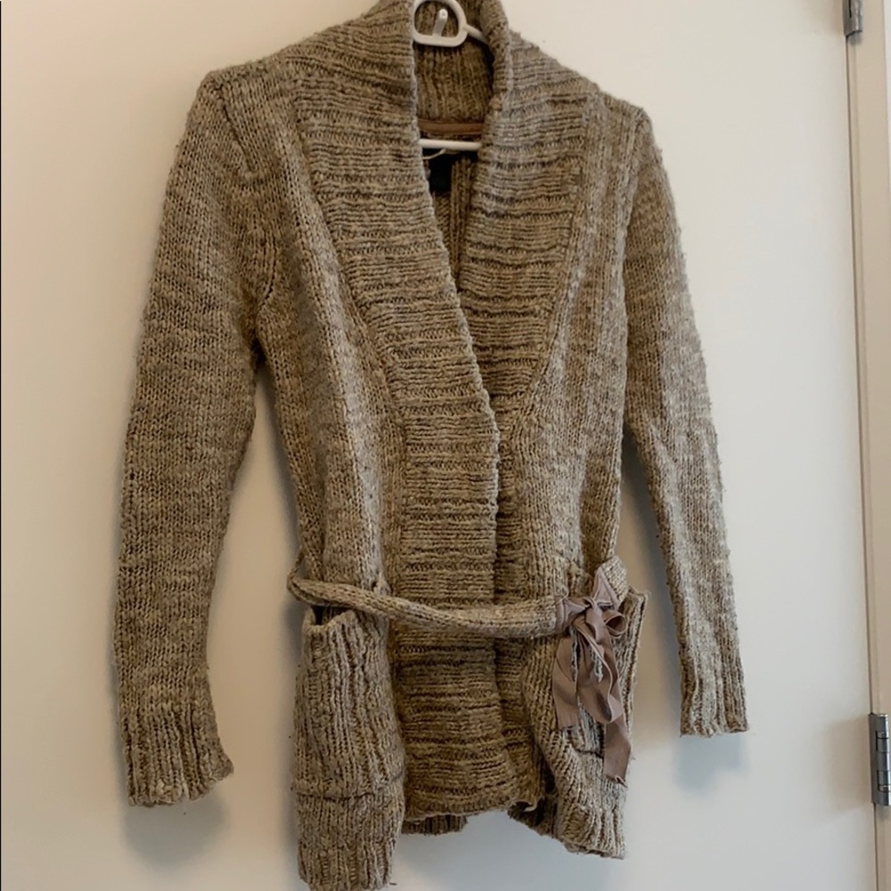 MANGO Chunky knit cardigan